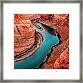 Colorado River Bend Framed Print