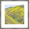 Colorful Canyon Framed Print
