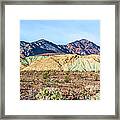 Colorful Hills Framed Print