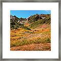 Colorful Mcgee Creek Valley Framed Print