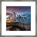 Colorful Sky At Dawn Dsc_0220 Framed Print