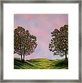 Colors Of Dawn Framed Print