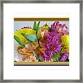 Colors Of Joy And Happiness. 59.7. Beautiful Holiday Collection Framed Print