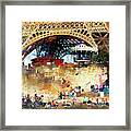 Colors Of Paris In The Summer Framed Print
