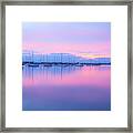 Colors Of The Harbor San Diego California Framed Print