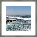 Colors Of The Sea Framed Print