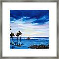 Colors On The Gulf Framed Print