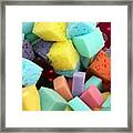 Colors Sponges Framed Print