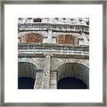 Colosseum Arches Framed Print