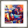 Colour Pan Framed Print