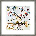 Colourful Blossoms Framed Print