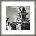 Columbia County Courthouse Framed Print