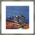 Columbus Night 50145 Framed Print