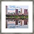 Columbus Ohio Reflects Framed Print