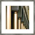 Columns Framed Print