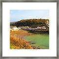 Combe Martin Painted Framed Print