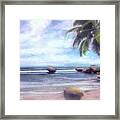 Come With Me To Our Paradise Getaway Framed Print