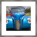 Coming Through Framed Print