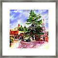 Commercial Street, Old Town Auburn Framed Print