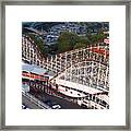 Coney Island Cyclone Framed Print