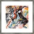 Conflict And Dialogue Framed Print