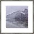 Connecticut River Mist Ii Framed Print