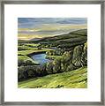 Connecticut River Valley View Two Framed Print