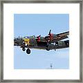 Consolidated B-24j Liberator N224j Witchcraft Deer Valley Airport Arizona April 20 2011 Framed Print