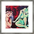 Contortions In Message Framed Print