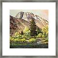 Convict Lake In May Framed Print