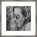 Cool Beach Fashion Framed Print