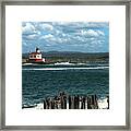Coquille River Lighthouse Framed Print