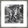 Cornell College The Old Fountain Framed Print