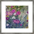 Corner Garden Framed Print