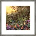 Corner Of The Garden Framed Print