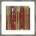 Corrugation Framed Print