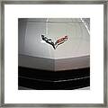 Corvette Upclose Framed Print