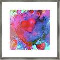 Cosmic Love Framed Print