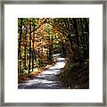 Country Road Framed Print