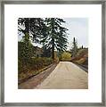 Country Road Framed Print