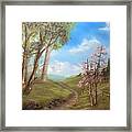 Country Valley Framed Print