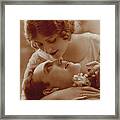 Couple In Love Framed Print