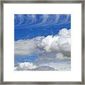 Courting Clouds Framed Print