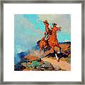 Cowboy Framed Print