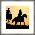 Cowboys #2394 Framed Print