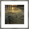 Crabtrap At Dusk Framed Print