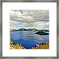 Crater Lake I Framed Print
