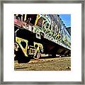 Crazy Train Framed Print