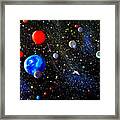Creative Journey To The Stars Framed Print