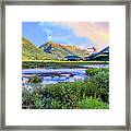 Crested Butte Sunrise Framed Print